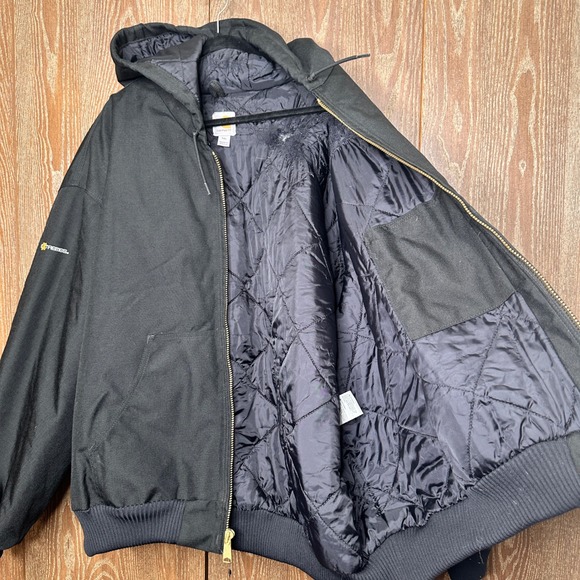 Carhartt Yukon Extremes Insulated Hooded Jacket Mens 5XL Regular J133 Full Zip - Picture 2 of 8